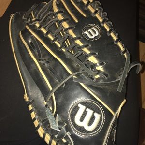 left handed Wilson glove